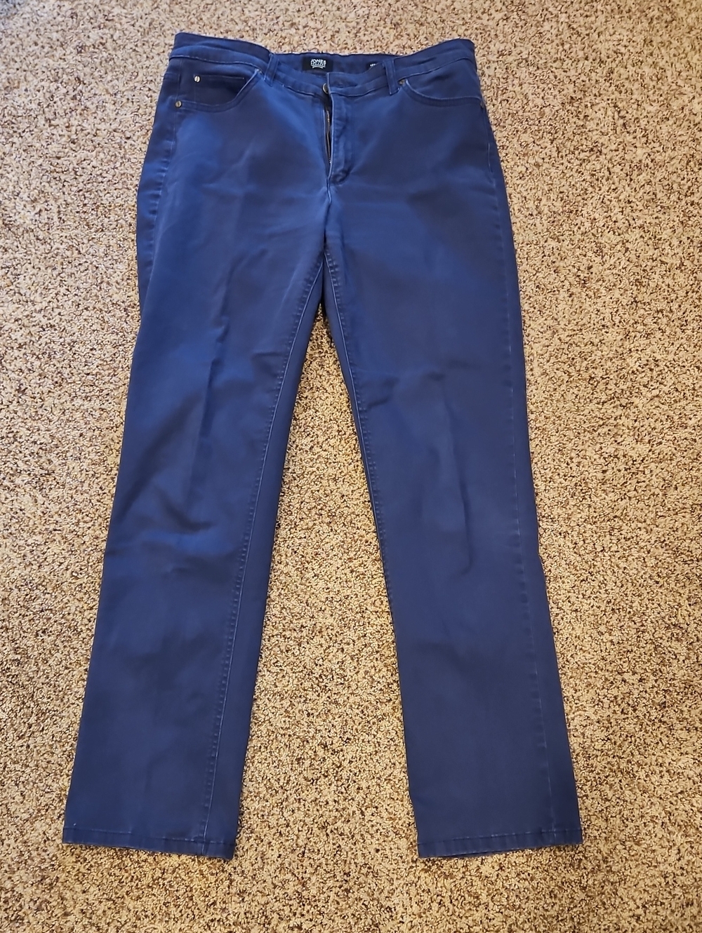 Jones New York Navy Straight-Leg Women’s Jeans
